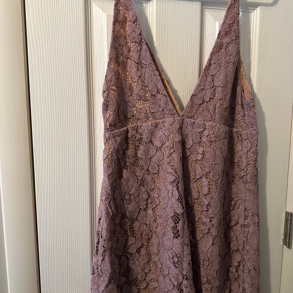Free People Maybe Lace Size 8 Mini Dress - Picture 3 of 3